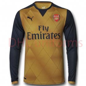 Áo bóng đá Arsenal 2015-2016 dài tay sân khách1