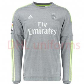 Áo bóng đá Real Madrid 2015-2016 sân khách dài tay