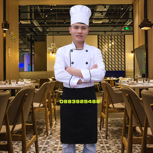 đồng phục bếp may sẵn 