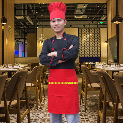 đồng phục bếp may sẵn 2.1 